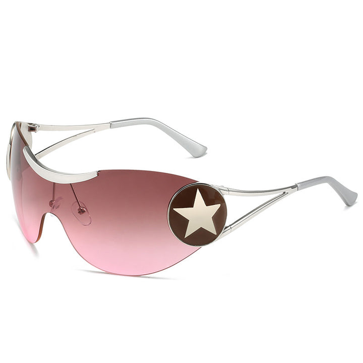 Futuristic Visor Shield Sunglasses Kalsten