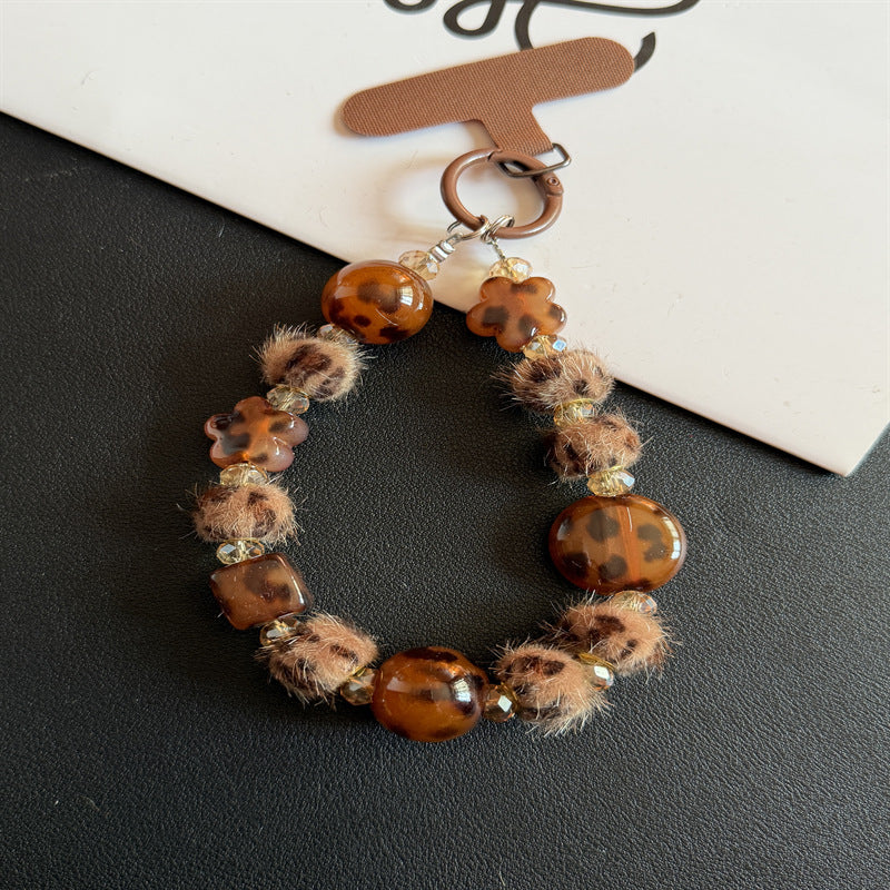 Beaded Floral Keychain Kalsten