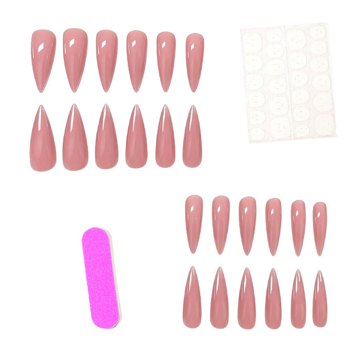 Elegant Almond-Shaped Nail Enhancements Kalsten 1789915565