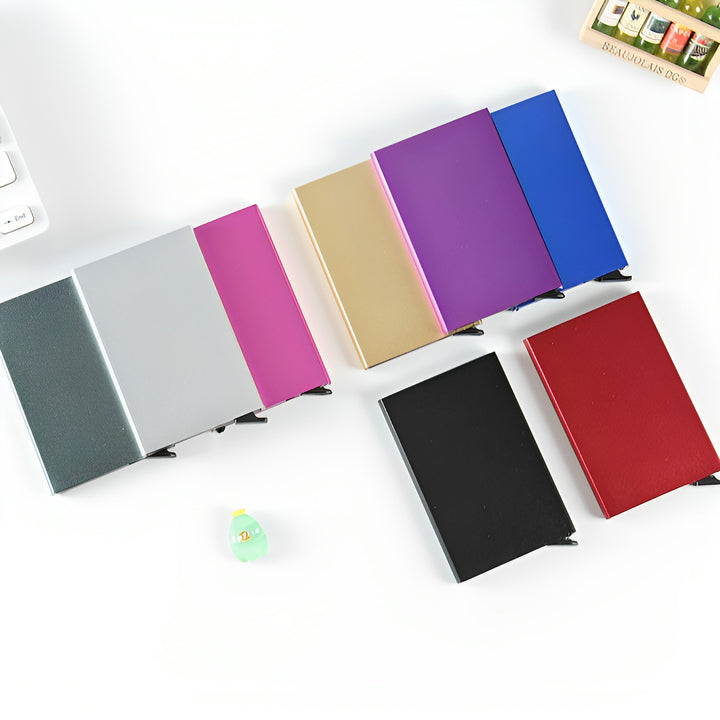 Stylish Aluminum Business Card Holder