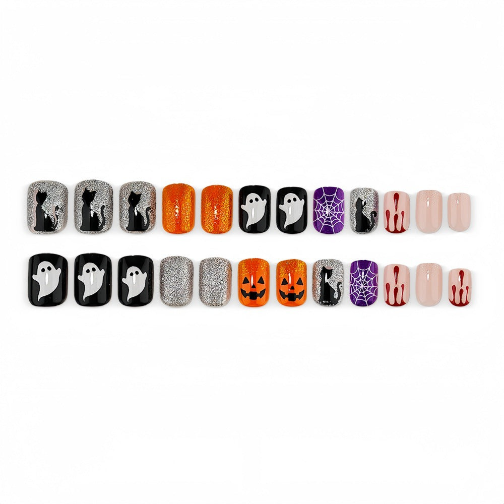 Creative Halloween Fake Nails Kalsten