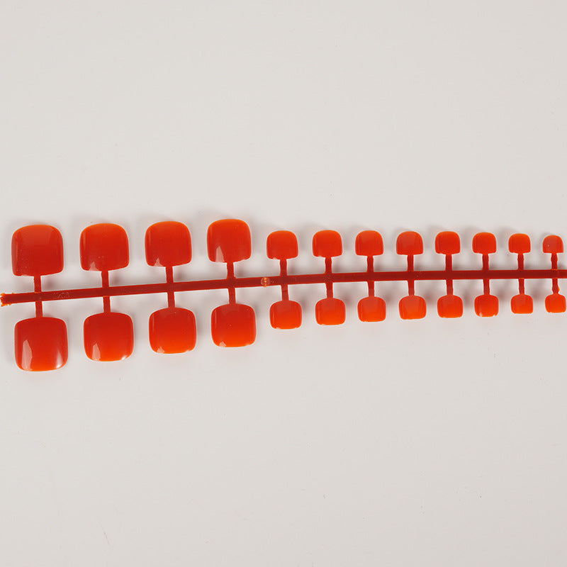 Glossy Square-Shaped Press-On Nail Set Kalsten
