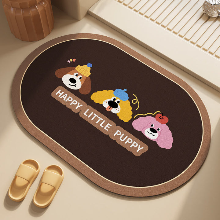 Decorative Bath Mat Kalsten