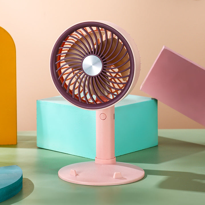 Women's Portable Table Fan with Powerful Battery and Flexible Tilt Kalsten