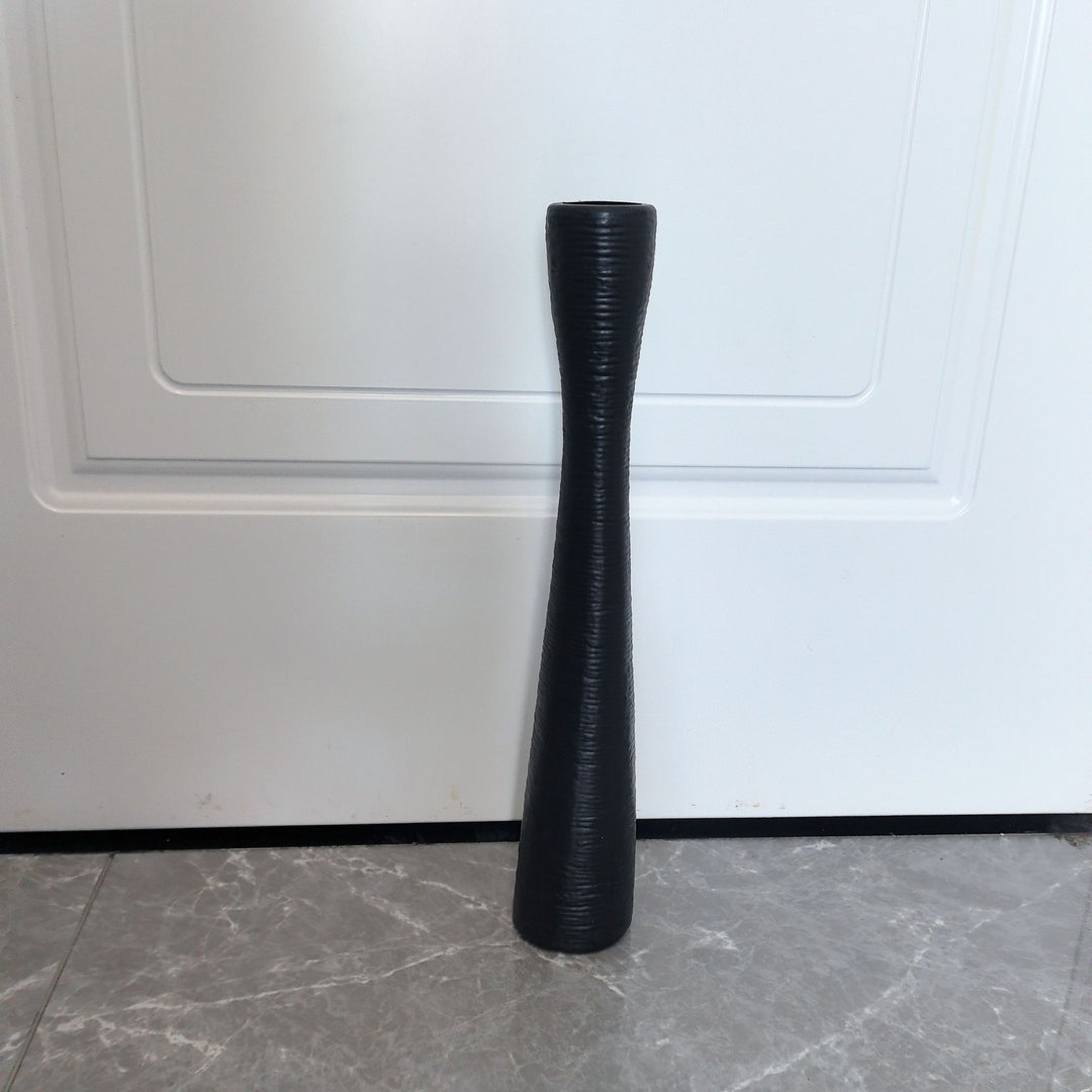Textured Tall Decorative Vase Kalsten