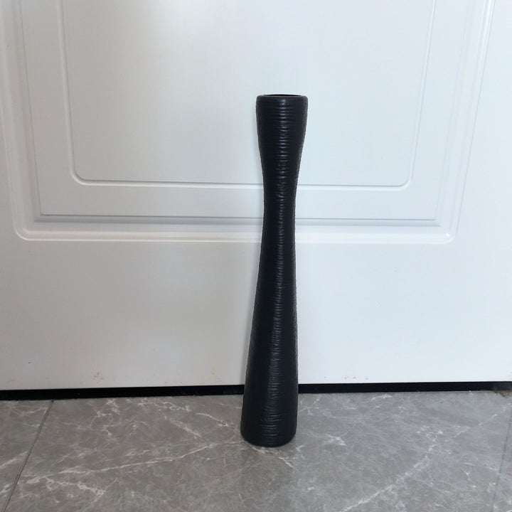 Textured Tall Decorative Vase Kalsten