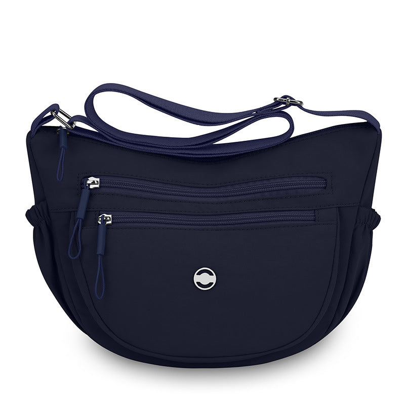 Multi-Zip Crossbody Organizer Bag Kalsten