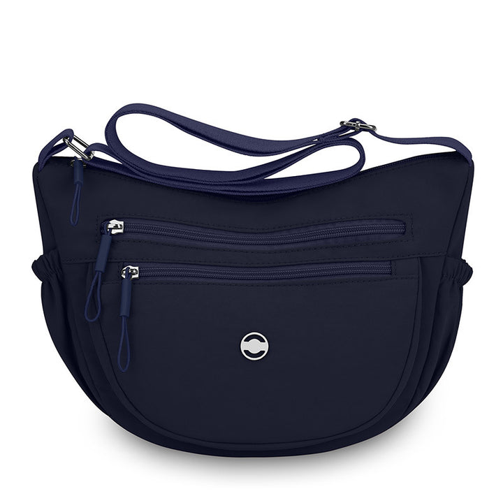 Multi-Zip Crossbody Organizer Bag Kalsten