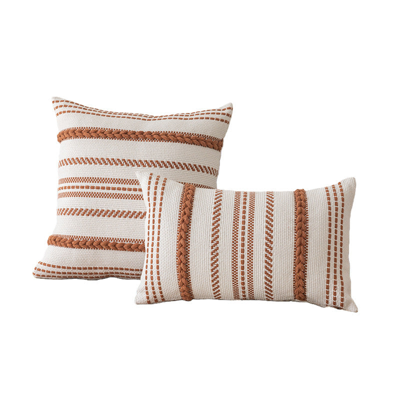 Layered Braid Decorative Pillow
