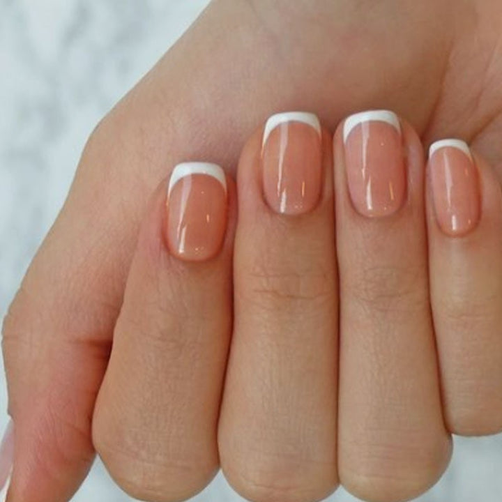 Elegant French Tip Press-On Nails Set Kalsten