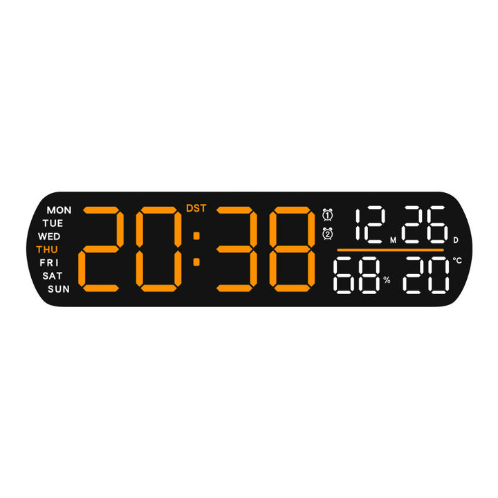Digital Wall Clock with Multifunctional Display Kalsten