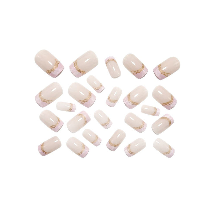 Luxury glamour design artificial nails Kalsten
