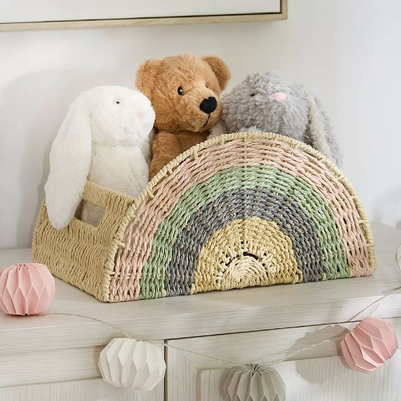 Creative storage basket in rainbow design Kalsten