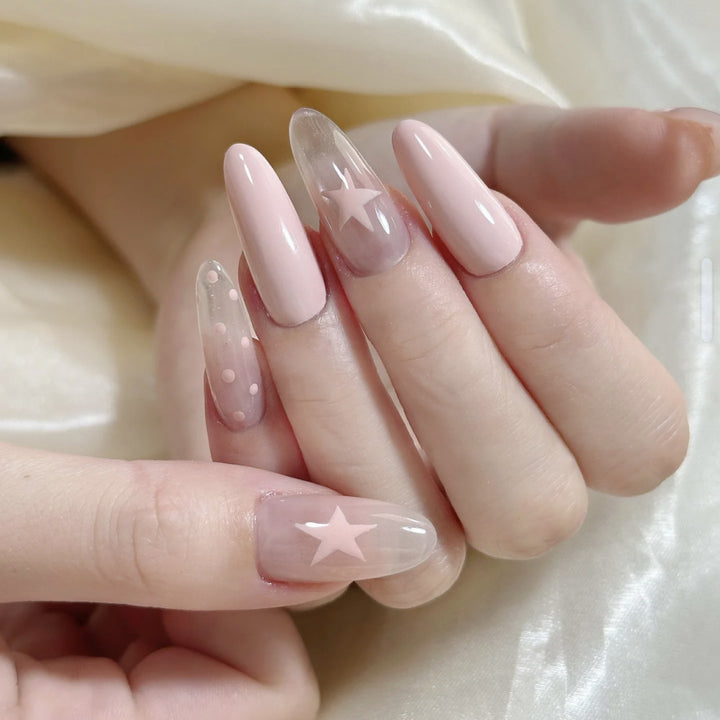 Artistic Stiletto Press-On Nail Set Kalsten