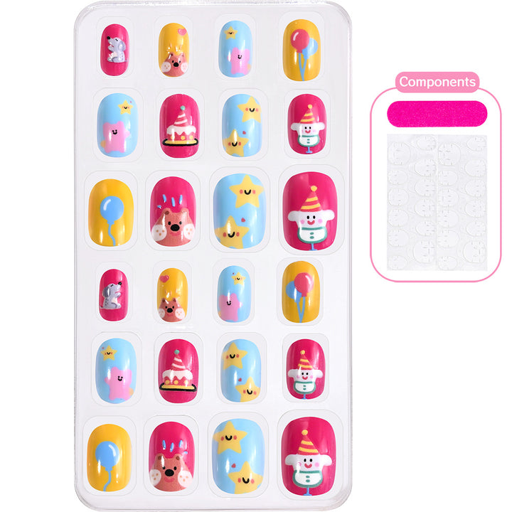 Creative Cartoon-Themed Press-On Nail Collection Kalsten