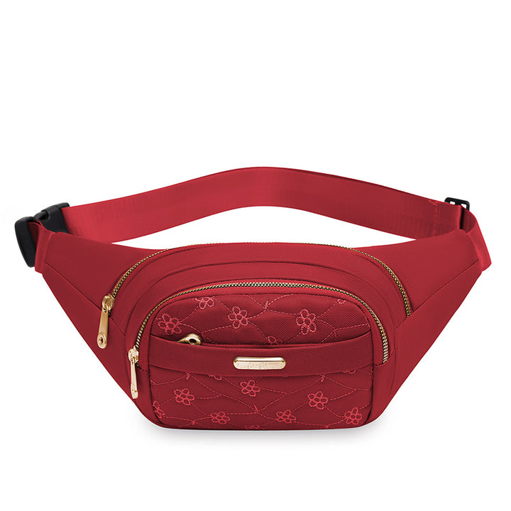 Elegant Floral Designed Belt Bag Kalsten