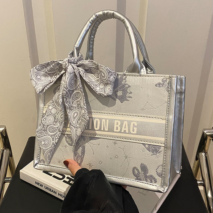 Elegant Structured Satchel Bag
