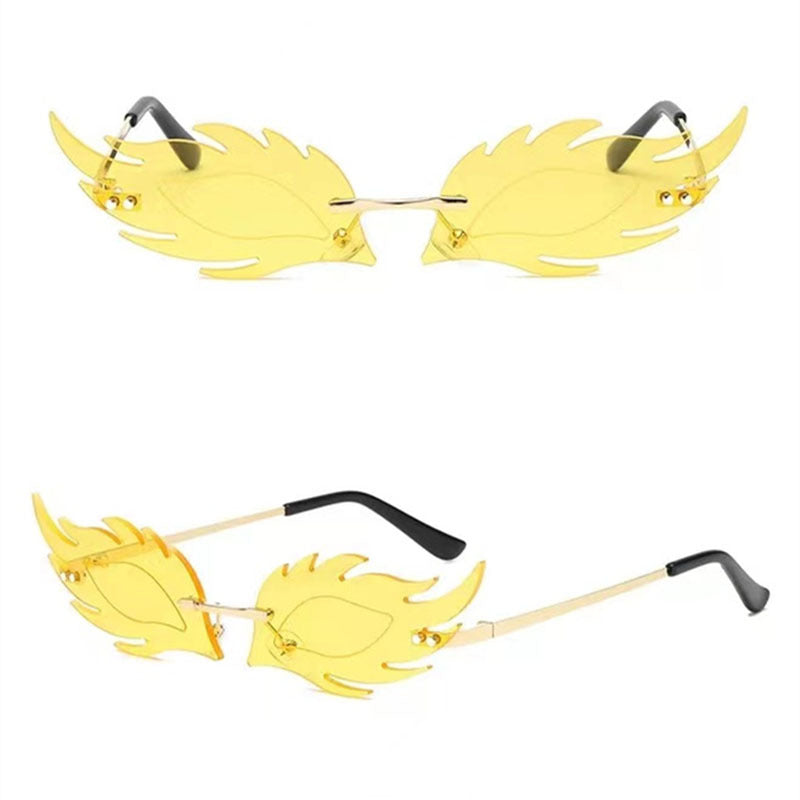 Fashion Statement Leaf Design Sunglasses Kalsten