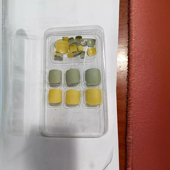 Matte Finish Press-On Nail Tips Set Kalsten