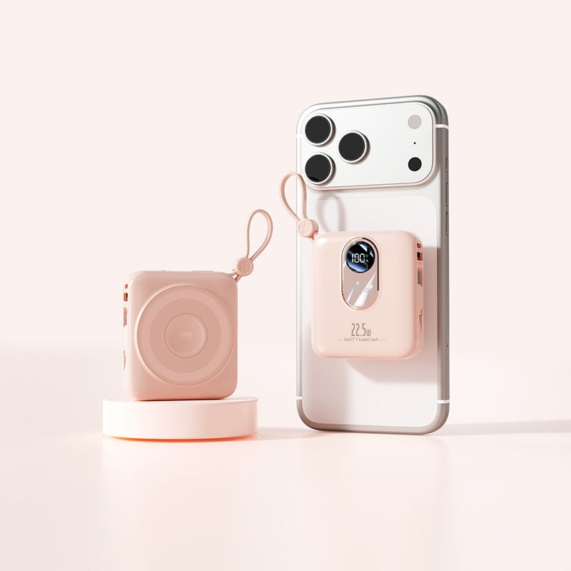 Powerbank with wireless charging function and digital smart display Kalsten