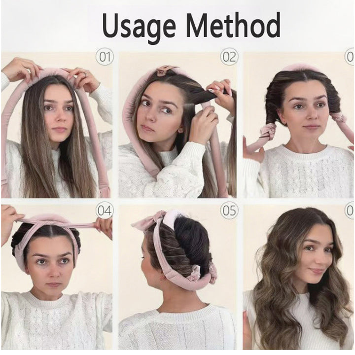 Heatless Hair Curling Set