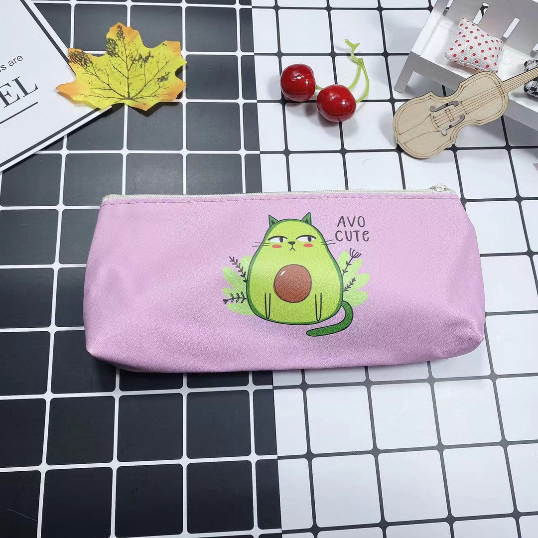 Avocado Design Waterproof Cosmetic Pouch Kalsten