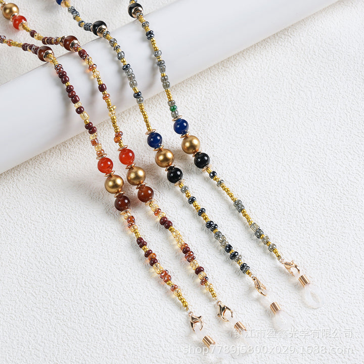 Beaded Eyewear Chain Necklace Kalsten