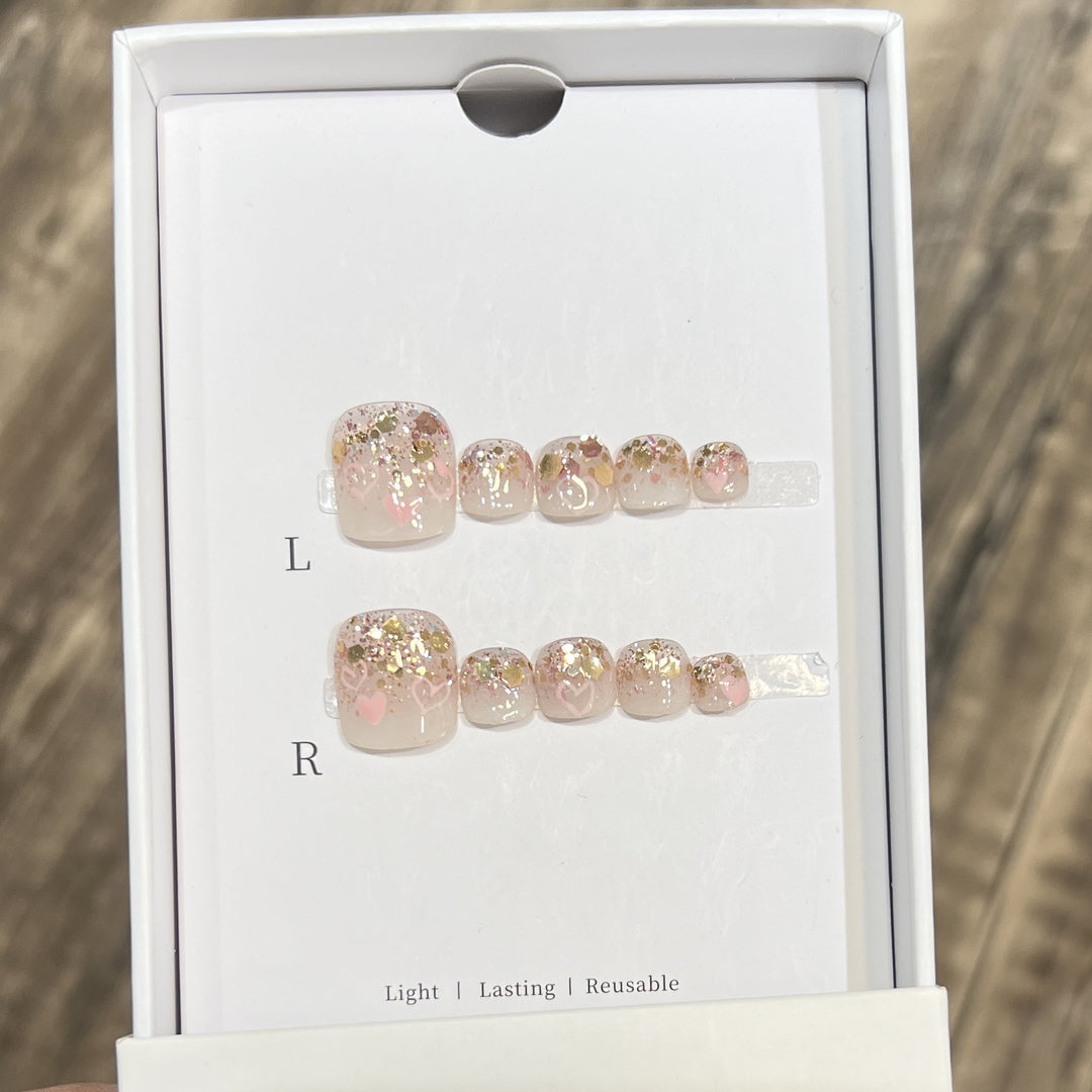 Decorative Crystal-Embellished Hair Clip Set Kalsten