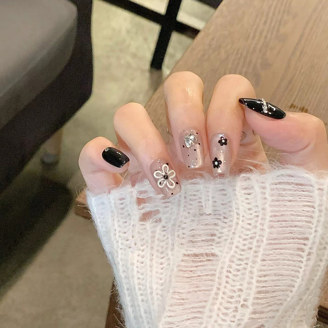 Themed Nail Art Press-On Nails with Cute Character and Bow Designs Kalsten