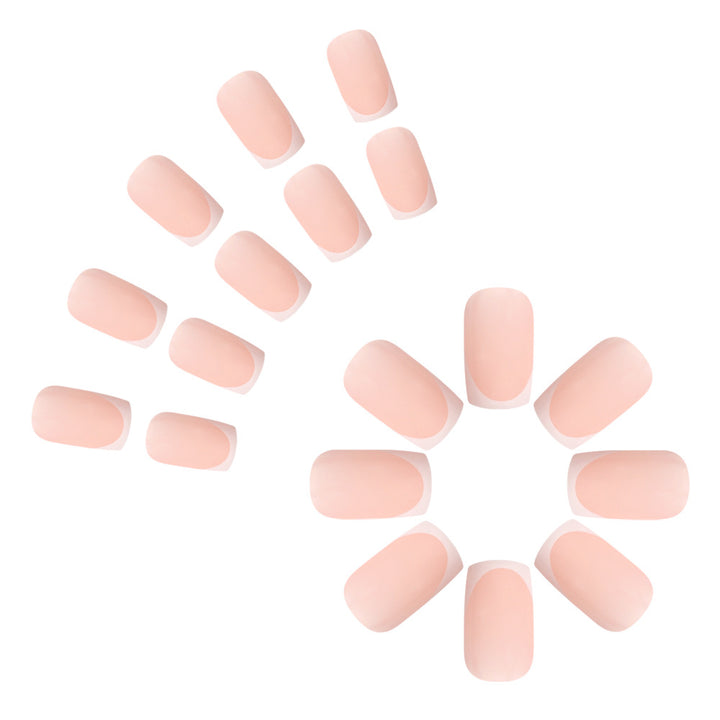 Elegant French Tip Press-On Nails Kalsten