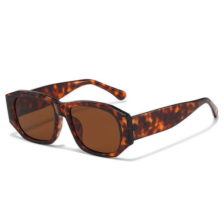 Oversized Geometric Sunglasses with Gradient Lenses Kalsten