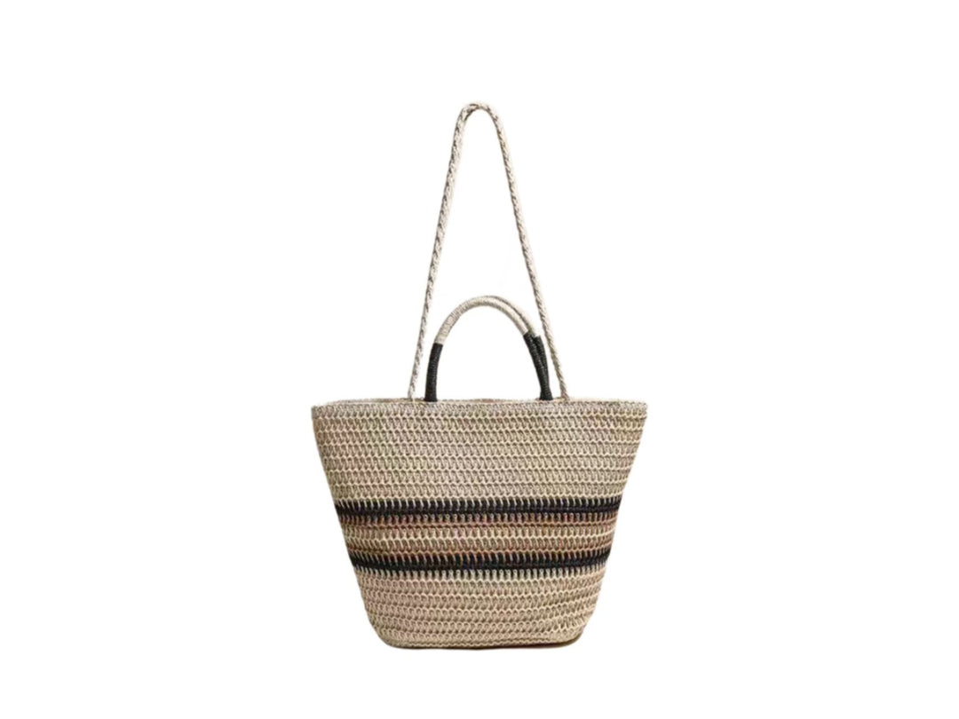 Handmade basket bag with modern patterns Kalsten