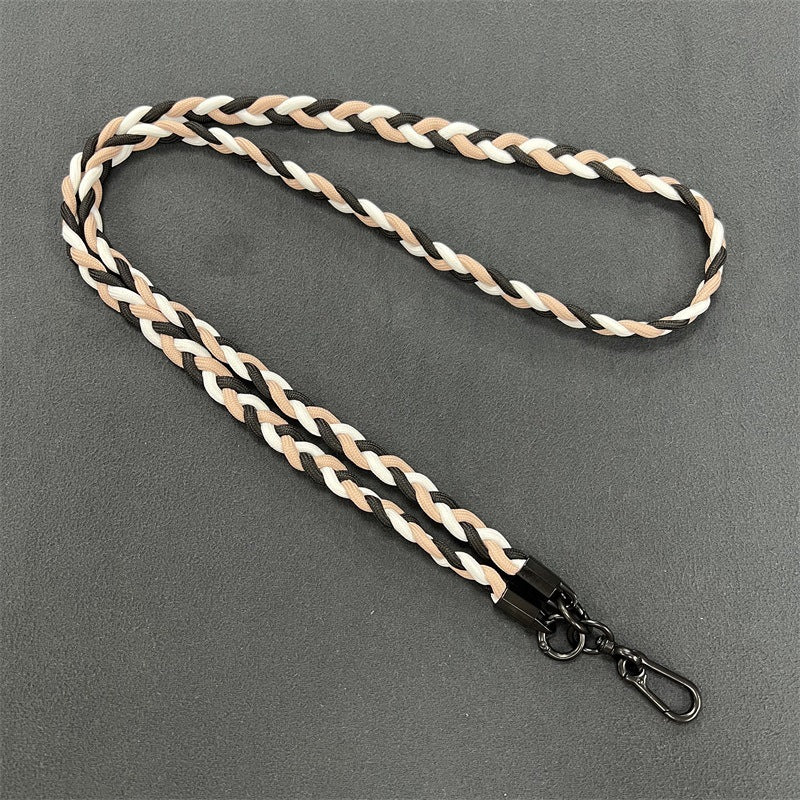 Braided Phone Lanyard with Secure Clips Kalsten