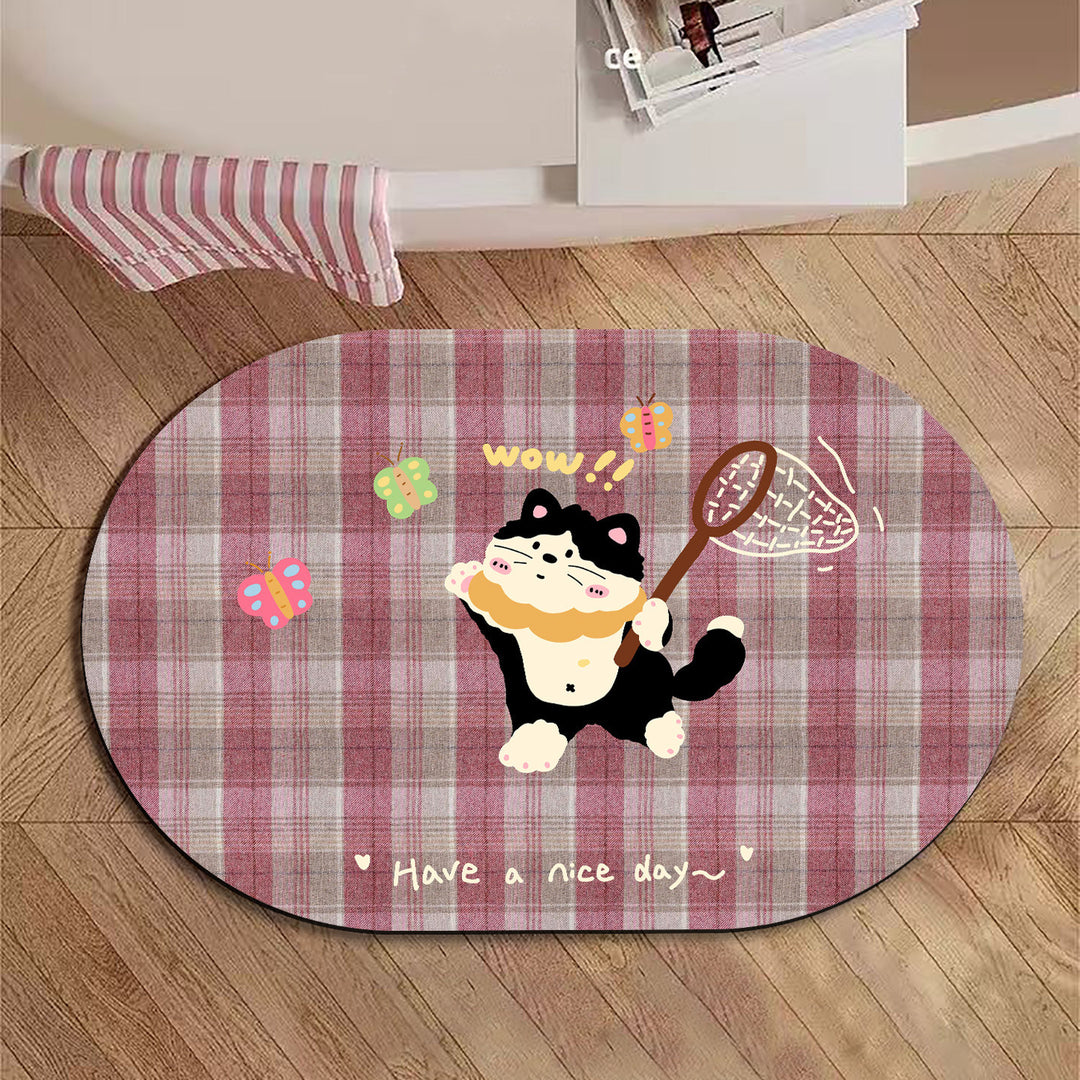 Cute Cartoon Animal Bath Mat