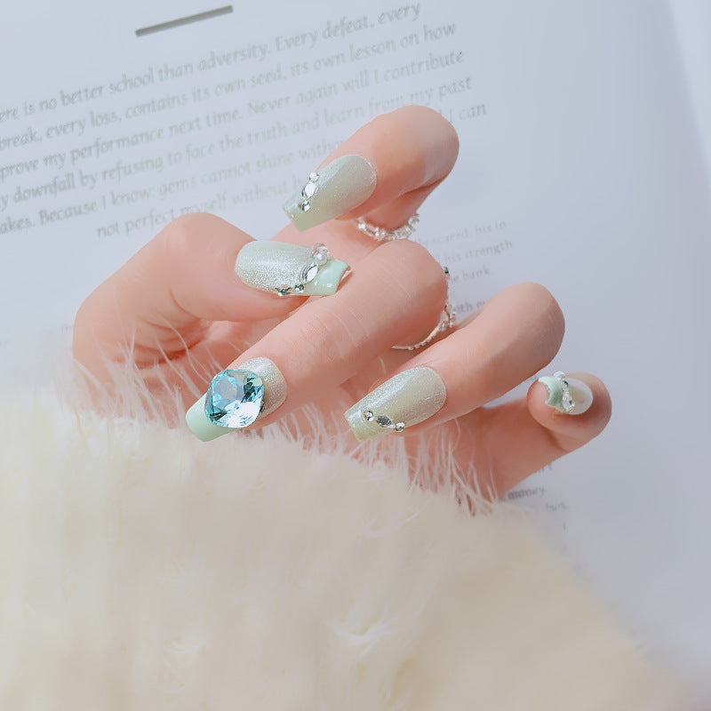 Elegant French Tip Press-On Nails Kalsten