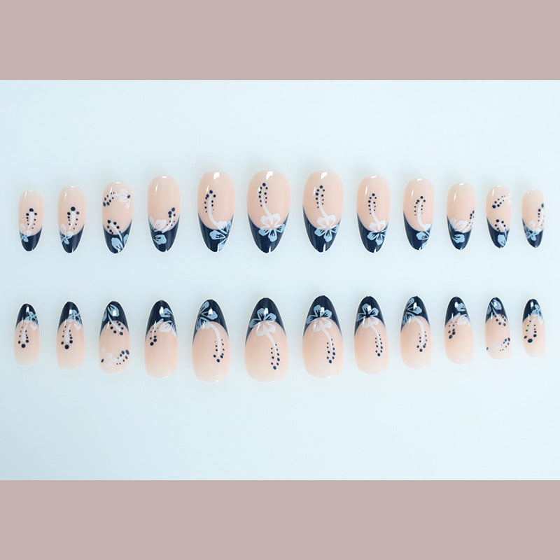 Floral Elegance Acrylic Nail Art Kalsten