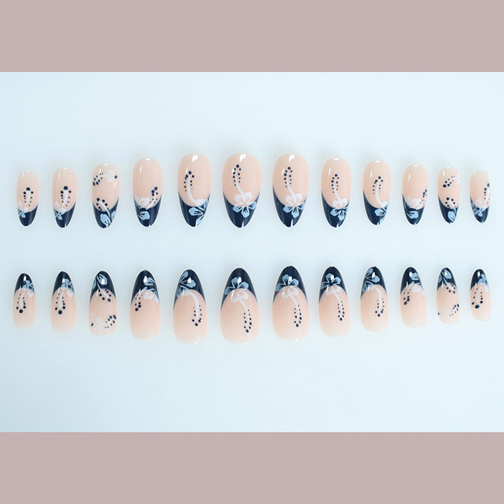 Floral Elegance Acrylic Nail Art Kalsten