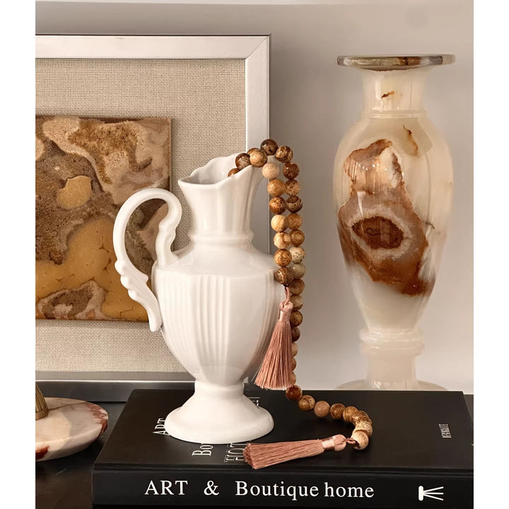 Decorative ceramic jug