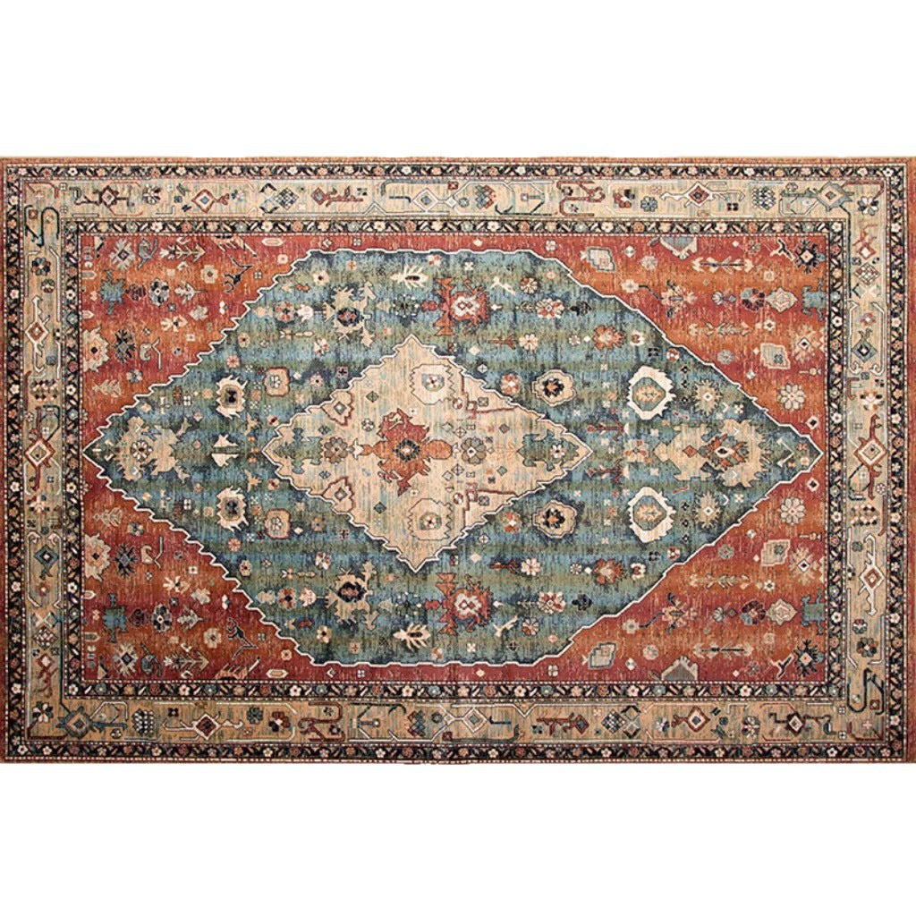 Ornate Persian Style Area Rug Kalsten