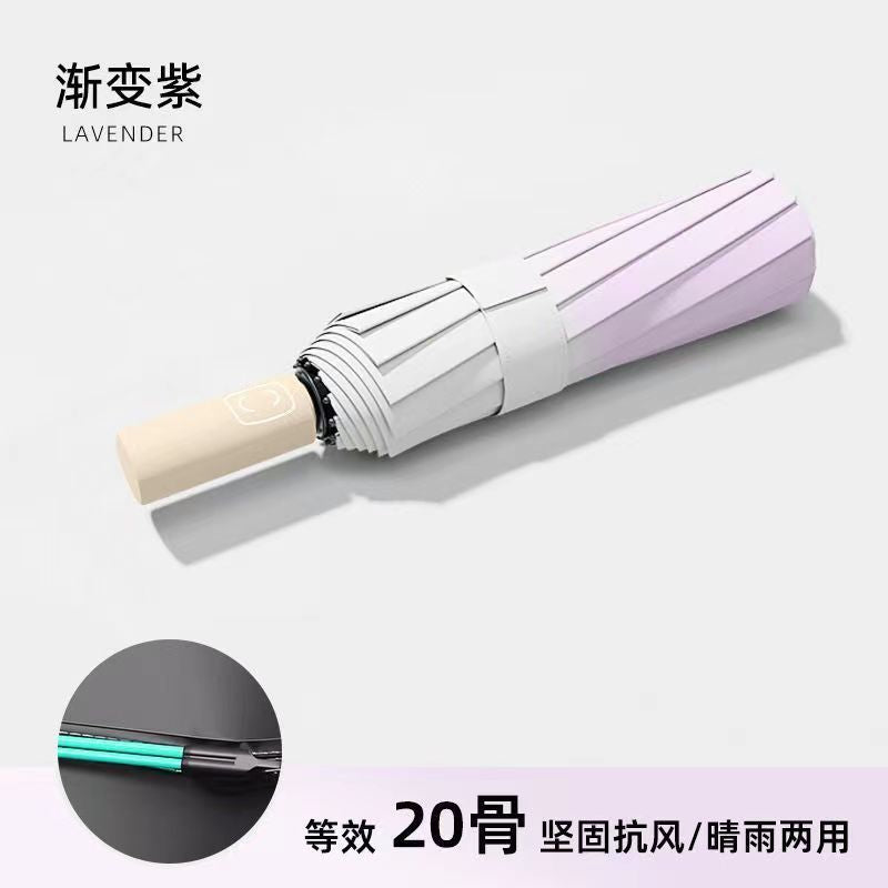 Ladies Premium Folding Umbrella with two functional usage options Kalsten