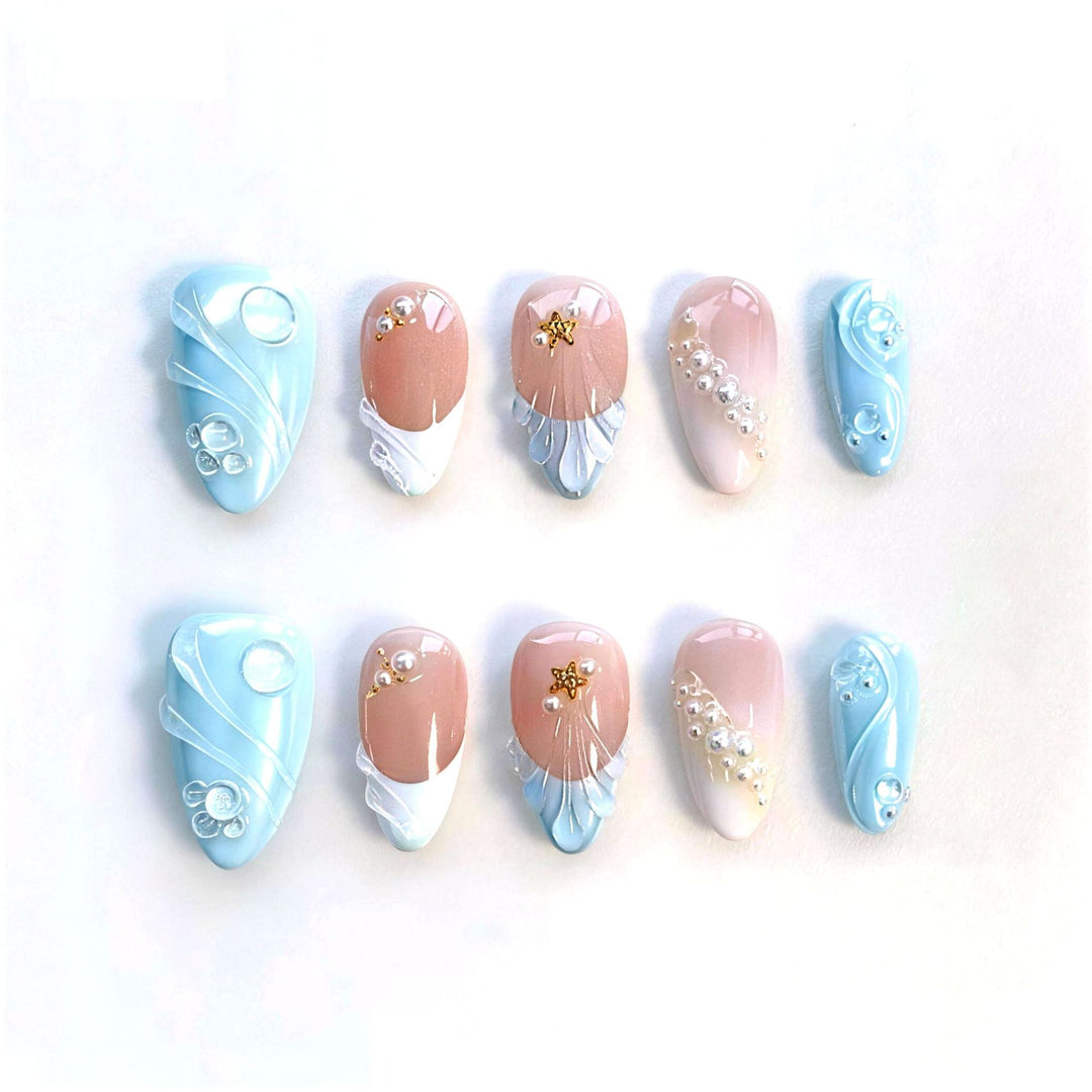 Decorative Acrylic Nail Art Extensions Kalsten