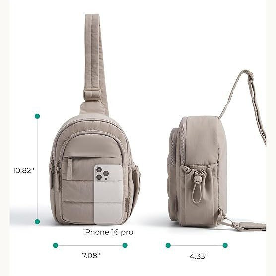 Modular Crossbody Bag with Multiple Compartments Kalsten