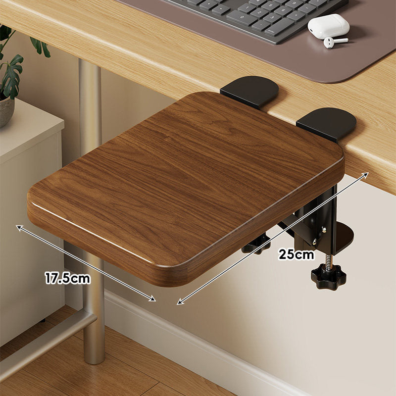 Under-Desk Sliding Keyboard Tray and Desk Extender with Smooth Glide Mount