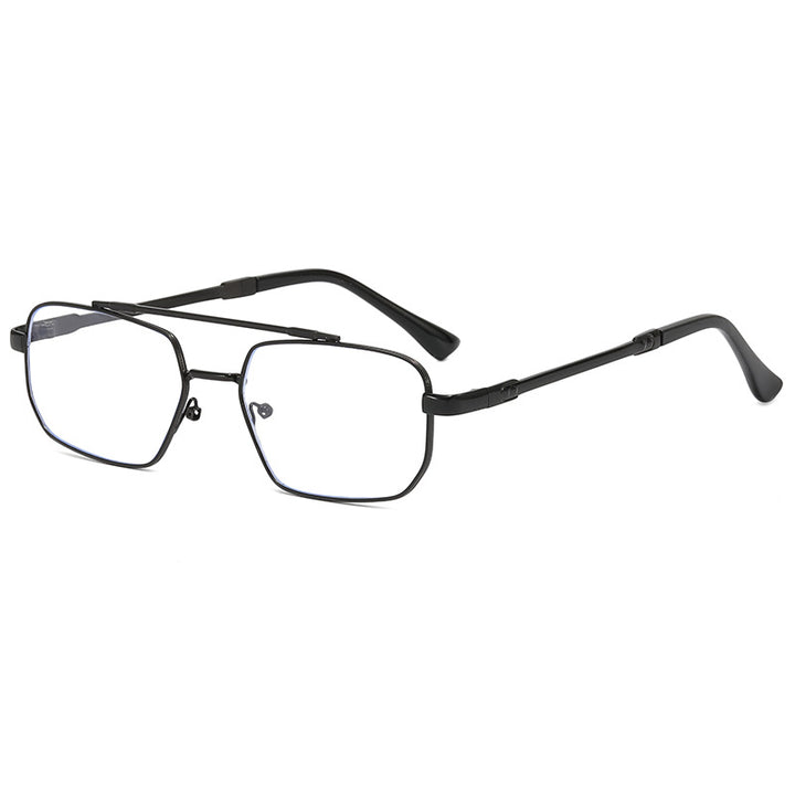 Women's fashionable geometric glasses with lightweight metal frame Kalsten
