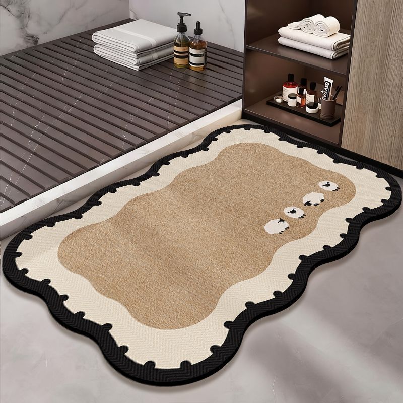 Decorative Pet-Themed Bath Mat Kalsten