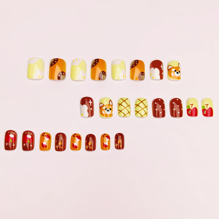 Creative Animal Design Artificial Nails Kalsten