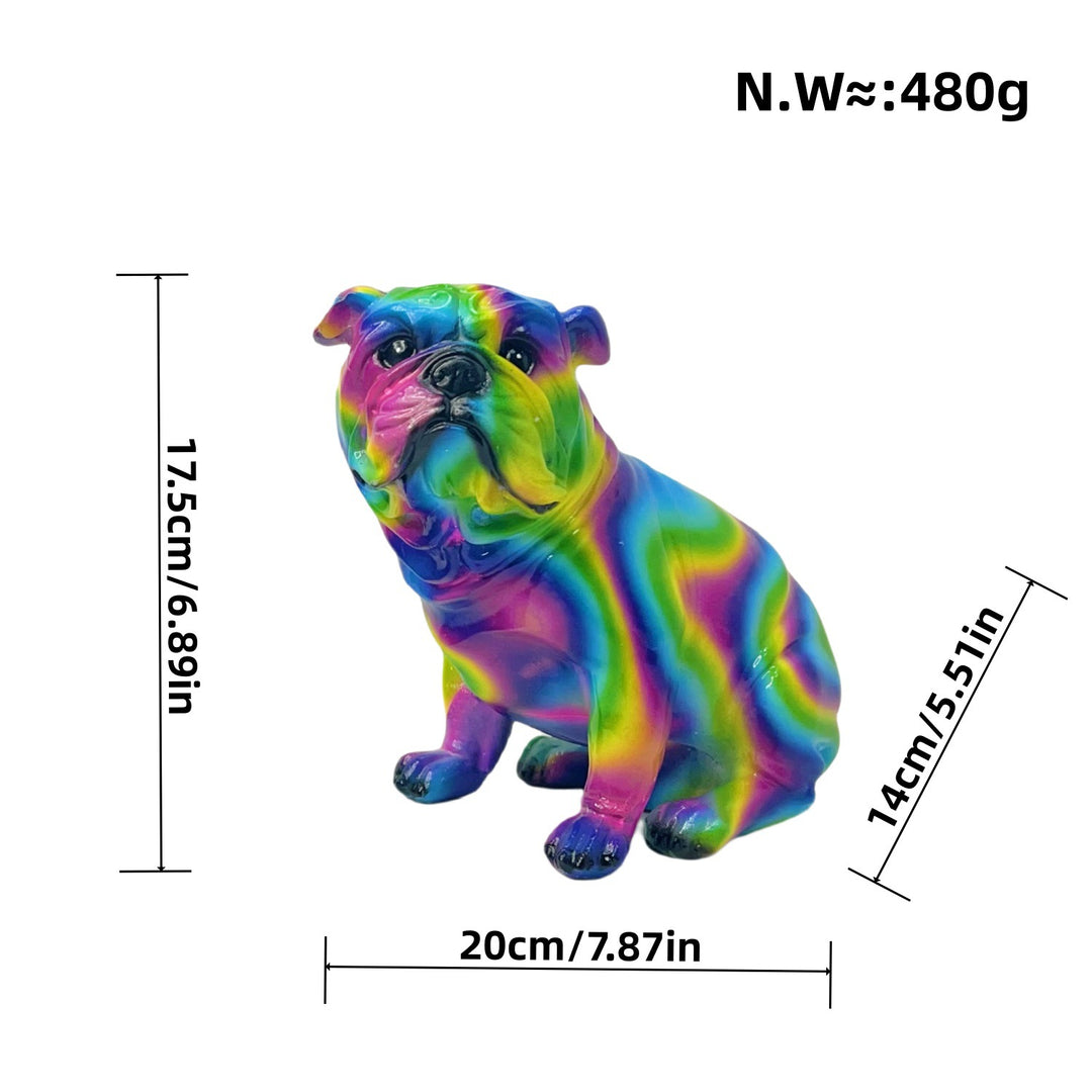 Artistic Bulldog Figurine Kalsten