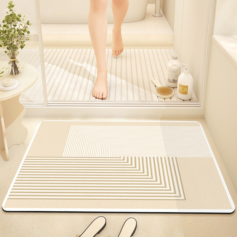 Abstract Modern Bath Mat Kalsten
