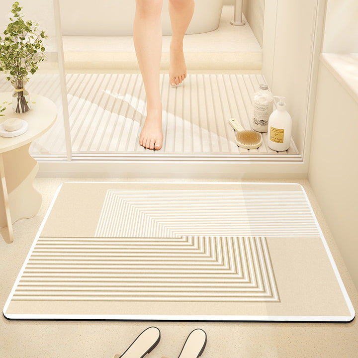 Abstract Modern Bath Mat Kalsten
