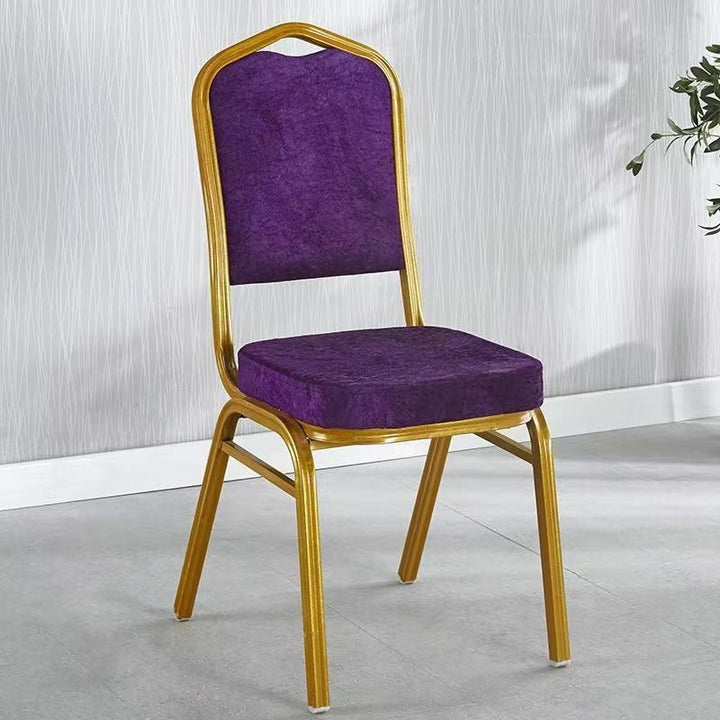 Elegant Upholstered Dining Chair with Gold Frame Kalsten